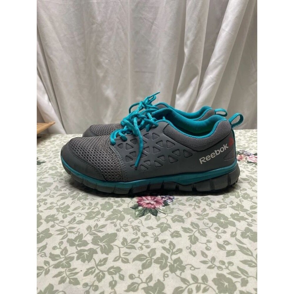 Reebok 8.5W Work Women's Sublite Cushion Work Alloy Toe Safety Shoes RB045